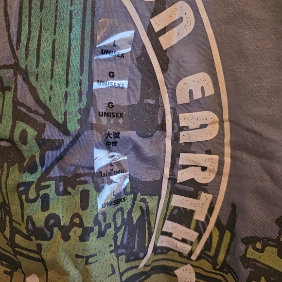 Unisex DISNEYLAND RESORT 2023 THE HAPPIEST PLACE ON EARTH T-SHIRT SIZE LARGE - Picture 6 of 6